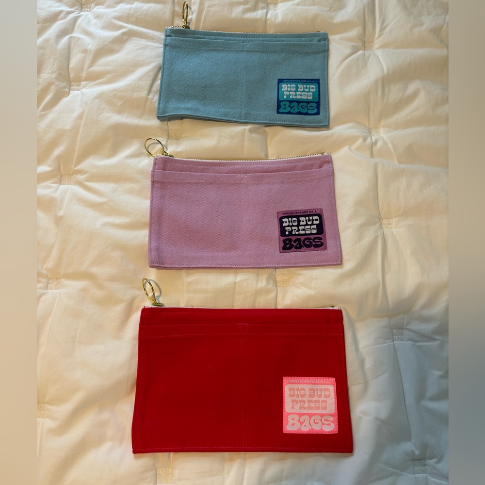 NWOT BBP Hot Pink Pencil Pouch!